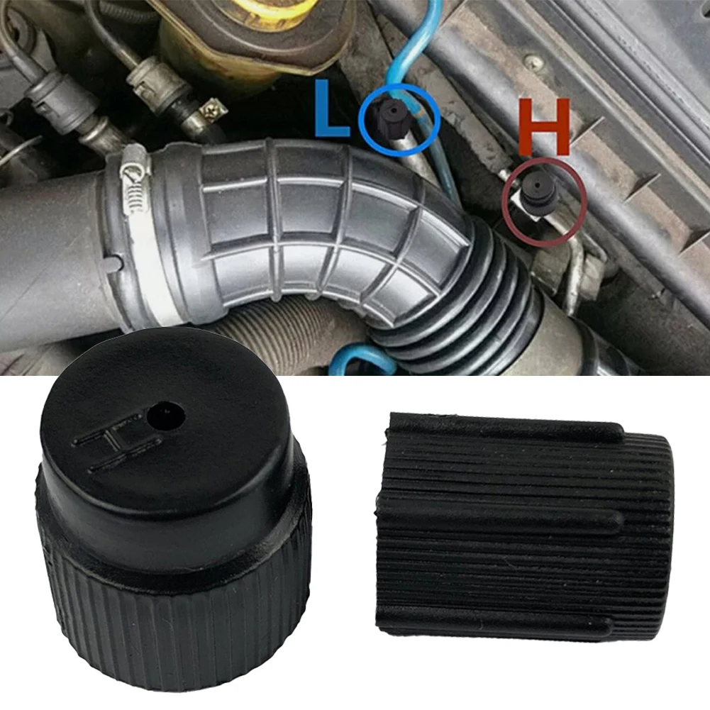 10-teiliges Set AC-Service-Ventilkappen – Universell Für Auto-Klimaanlagen, Staubdicht & Langlebig