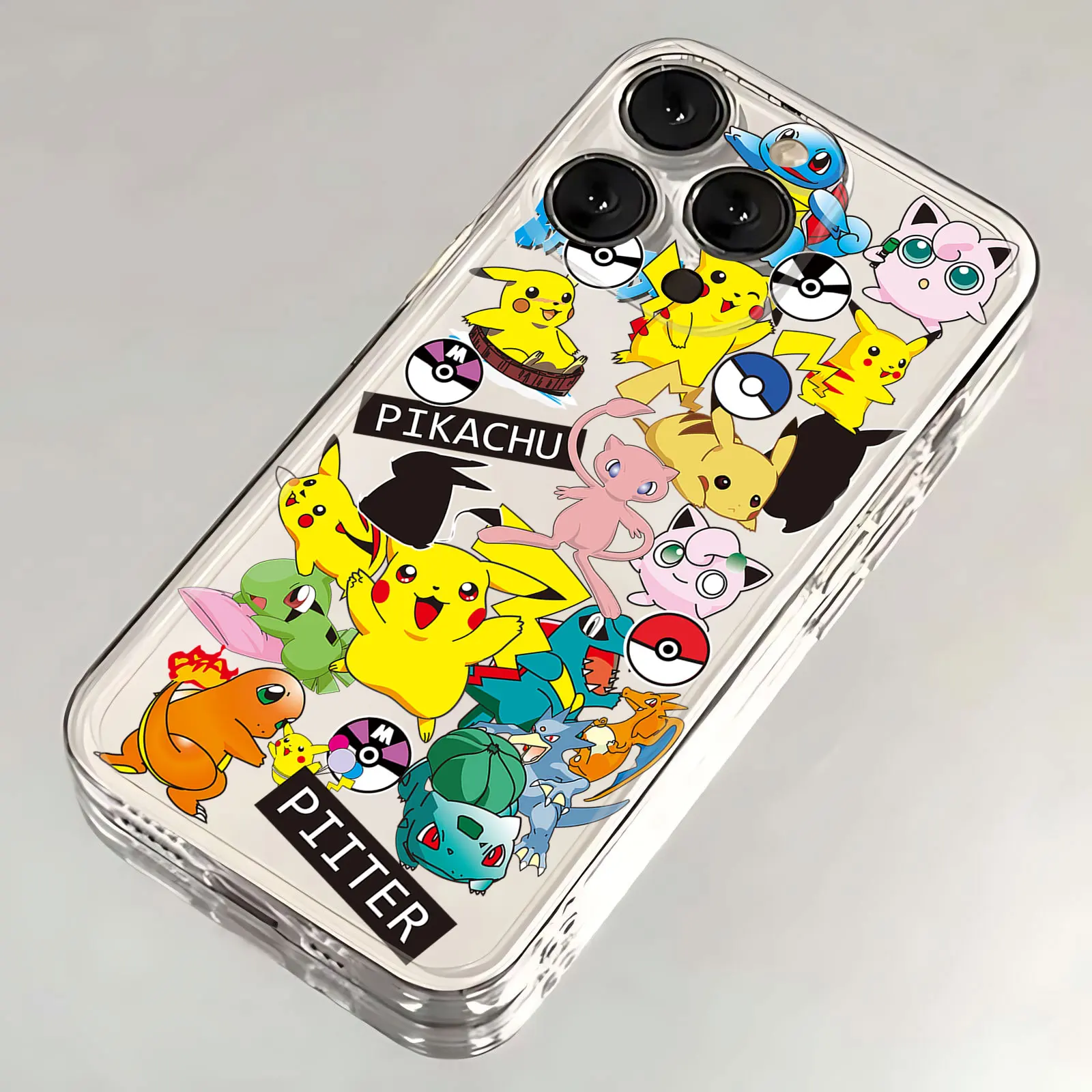 ポケモンカードパック ピカチュウデザイン 2p まとめて透明ケース入れ発送する ポケモンカードパック ピカチュウデザイン 2p まとめて透明