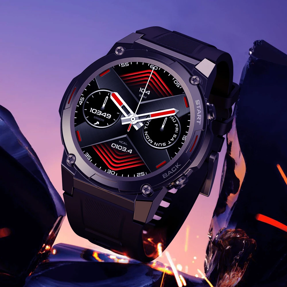 Zeblaze   ȭ ȭ Ʈ ġ, ǰ  ƮϽ  Ʈġ, AMOLED ÷, ̺ 7 , 1.43 ġ