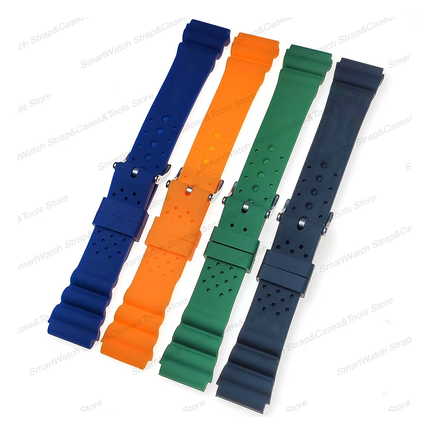 2 Cinturini Per Orologio In Silicone 22 Mm, Con Chiusura Rapida, Impermeabili, Sostituzione Facile, Per Uomo E Smartwatch - 3