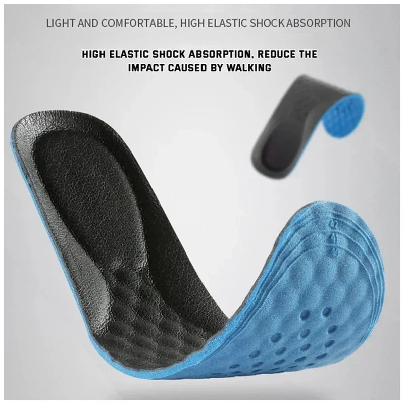 Leather Shoe Insoles Arch Support Orthopedic Insole For Feet Plantar Fasciitis Shoe Pads Shock-absorbing Cowhide Sole 1Pair sport insoles sport orthopedic insoles sports insoles women insoles heel insoles orthopedic insoles cowhide insoles shoe insoles