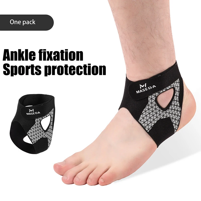 1Pc Ultra-thin Ankle Brace Strap Compression Stabilizes Tendons Motion Ankle Fixation Brace Prevents Sprains