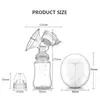 New Electric Double Breast Pump USB BPA Free Breast Pumps Baby Breast Feeding With Nursing Pads and Breast Milk Storage Gift Set 4