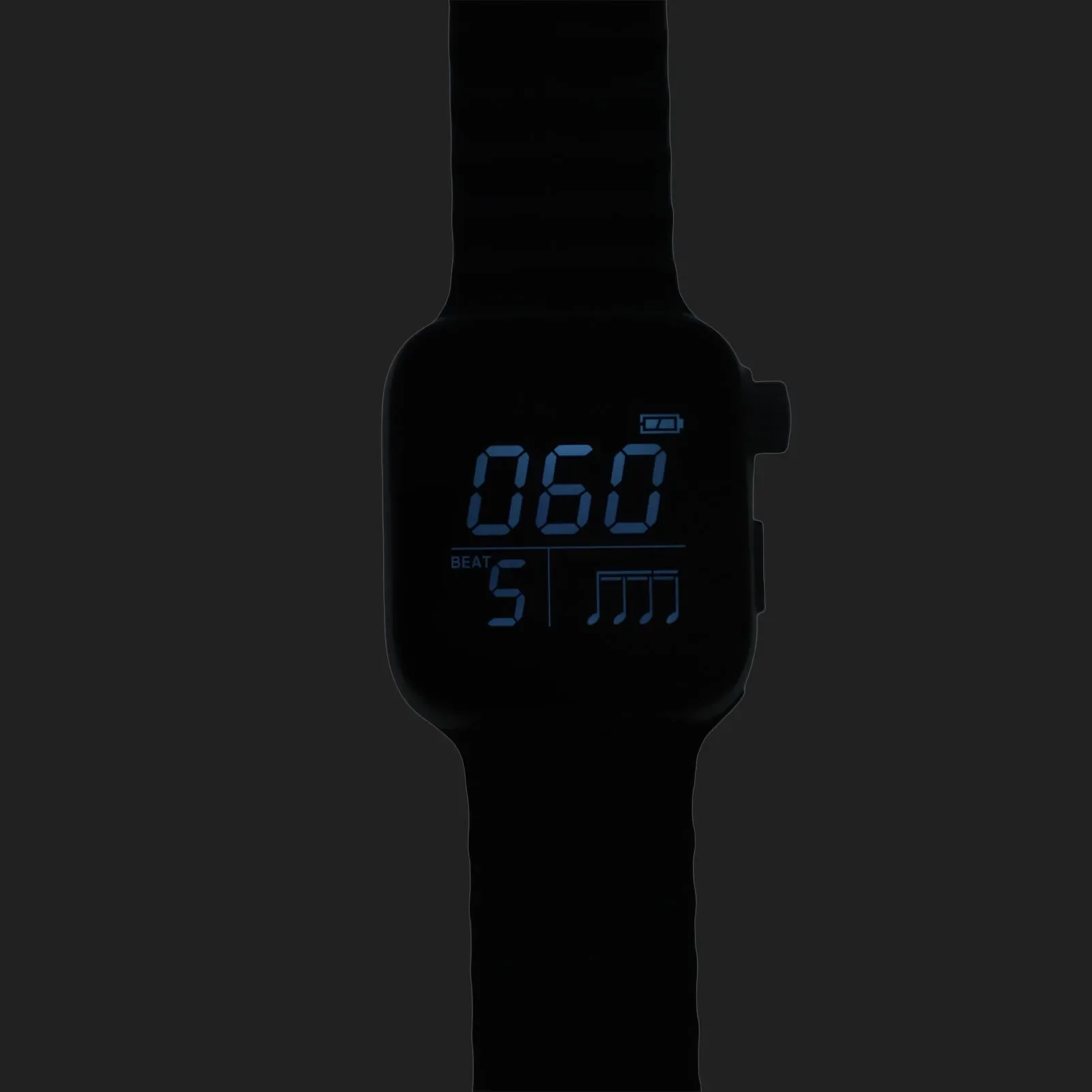 Adjustable Vibrating Wearable Metronome Watch with Sport Mode for Musicians and Beginners (40-240 BPM)