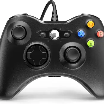 Xbox 360 용 Microsoft USB 유선 컨트롤러 PC 핸드폰 조이패드 게임 패드 콘솔, XBOX360 게임 조이스틱 유선