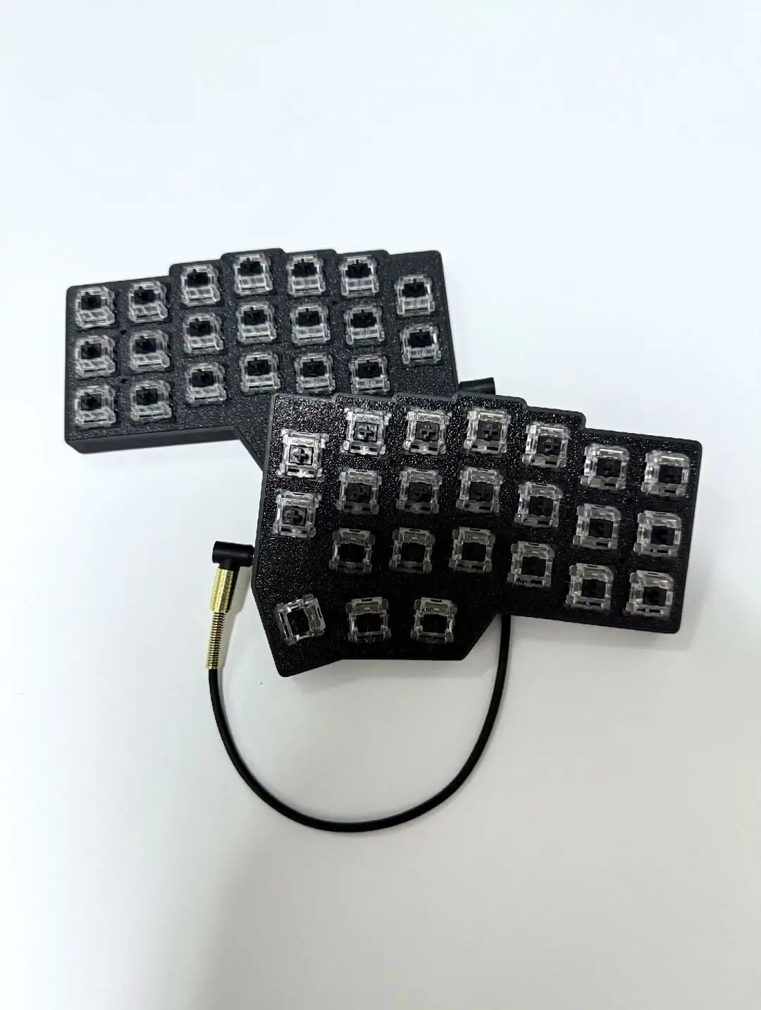 Corne V4.1 Split Keyboard Kit Customized PLA Case RGB Hot