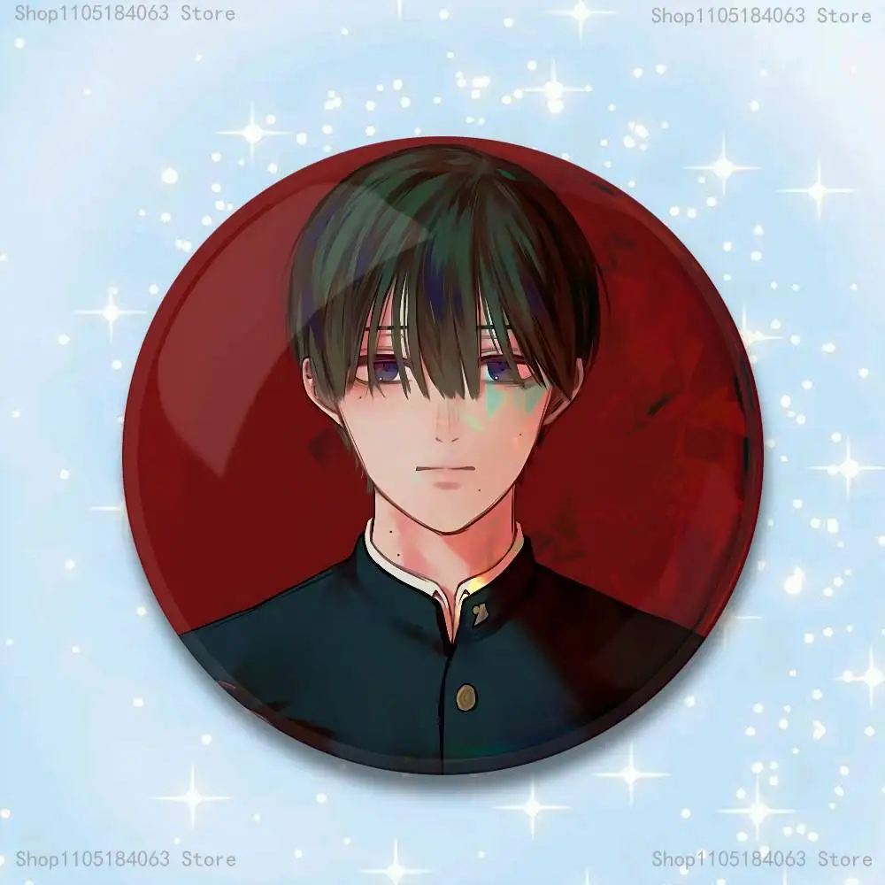 Die S-Summer H-Hikaru Died Abzeichen 25 32 44 58 75 mm runde Cosplay Pin Bag Decor Fans sammeln Freunde Geschenke Brosche Souvenir – Detail 13