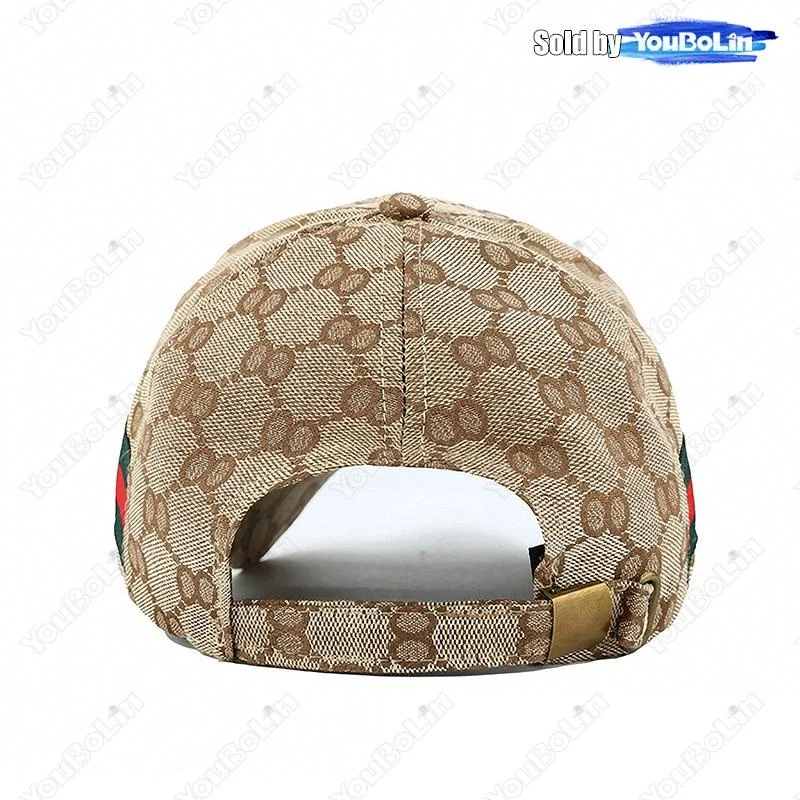 New Fashion Trend Red Green Stripe Black Baseball Cap Classic Men Women Outdoor Casual Sport Trucker Hat Dad Hats 6