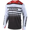 New Sram Motorcycle Off-Road Long Sleeve Cycling Jersey DH Downhill Endurance Race MTB Polyester Breathable Quick-Drying T-Shirt 6
