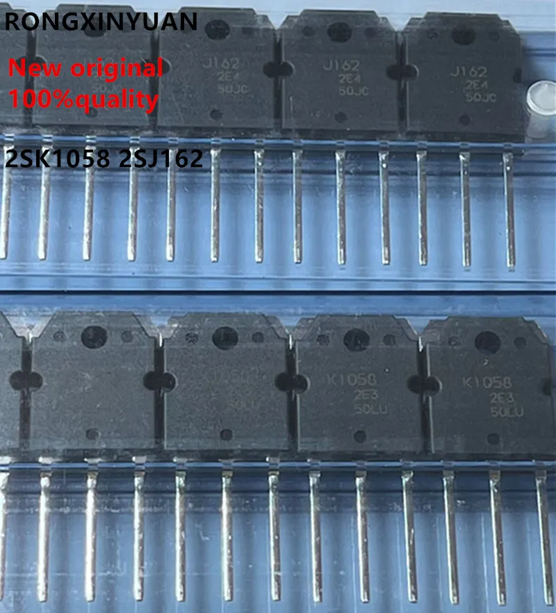 Free Shipping 1pair 100% New Original 2SK1058 2SJ162 K1058