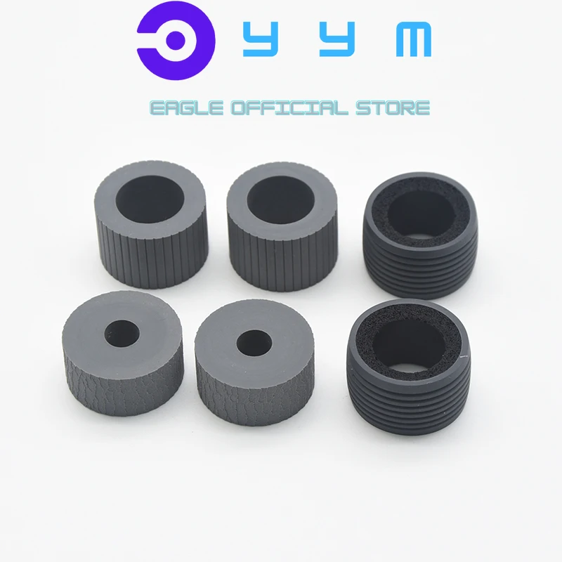 Nuovi Pneumatici A Rullo Di Prelievo Compatibili 5X Per Fujitsu Fi-7600 Fi-7700 Fi-7700S Pneumatici A Rulli Di Alimentazione Per Scanner Pa03740-K011 