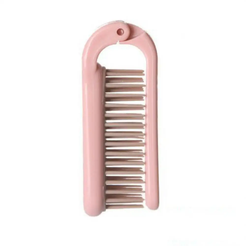 Foldable Hair Comb Portable Detangling Hair Brush Hair Brush Anti Static Head Massager Travel Combs Hair Styling Accessories 3