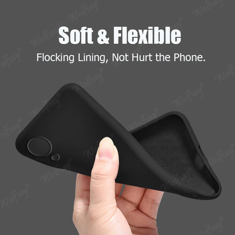 Silicone Soft Rubber Protector Case - Plain Design