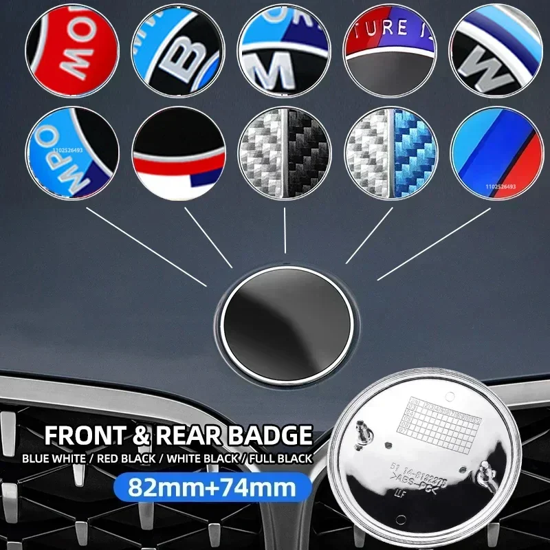 자동차 휠 센터 엠블럼 스티커 허브 배지 데칼, BMW Alpina AC Hartge E90 E93 E86 E70 F25 F15 F30 F31 F82 G68 G30 G82 도구