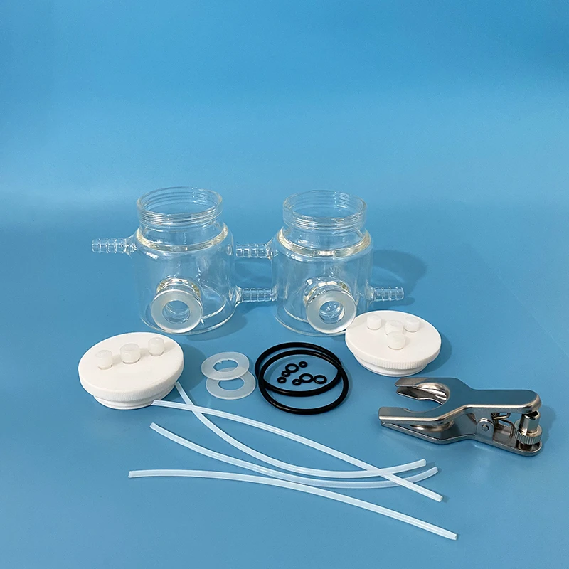 H-타입 이중층 수조, 온도 조절 전해조/전해조