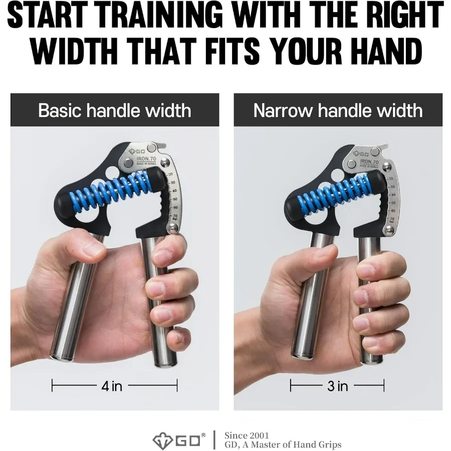 70 Hand Grip Strengthener (Adjustable hand grip) Wrist and Forearm Strength Trainer Hand Strengthner