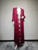 Vêtements musulmans pour femmes de Dubaï, robe Abaya ouverte, Kaftan turc, Jalabiya, Kimono islamique, Cardigan, Caftan marocain, Robe pour femme