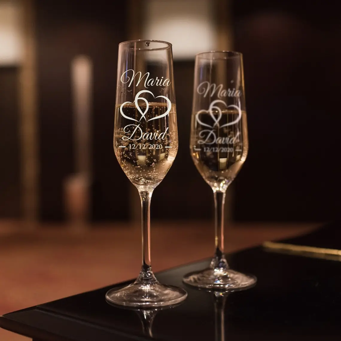 

Glasses Flutes Glasses Mrs. Wedding Of Bride 2 Mr. Toasting Set Groom And Personalized Toasting Wedding And Custom