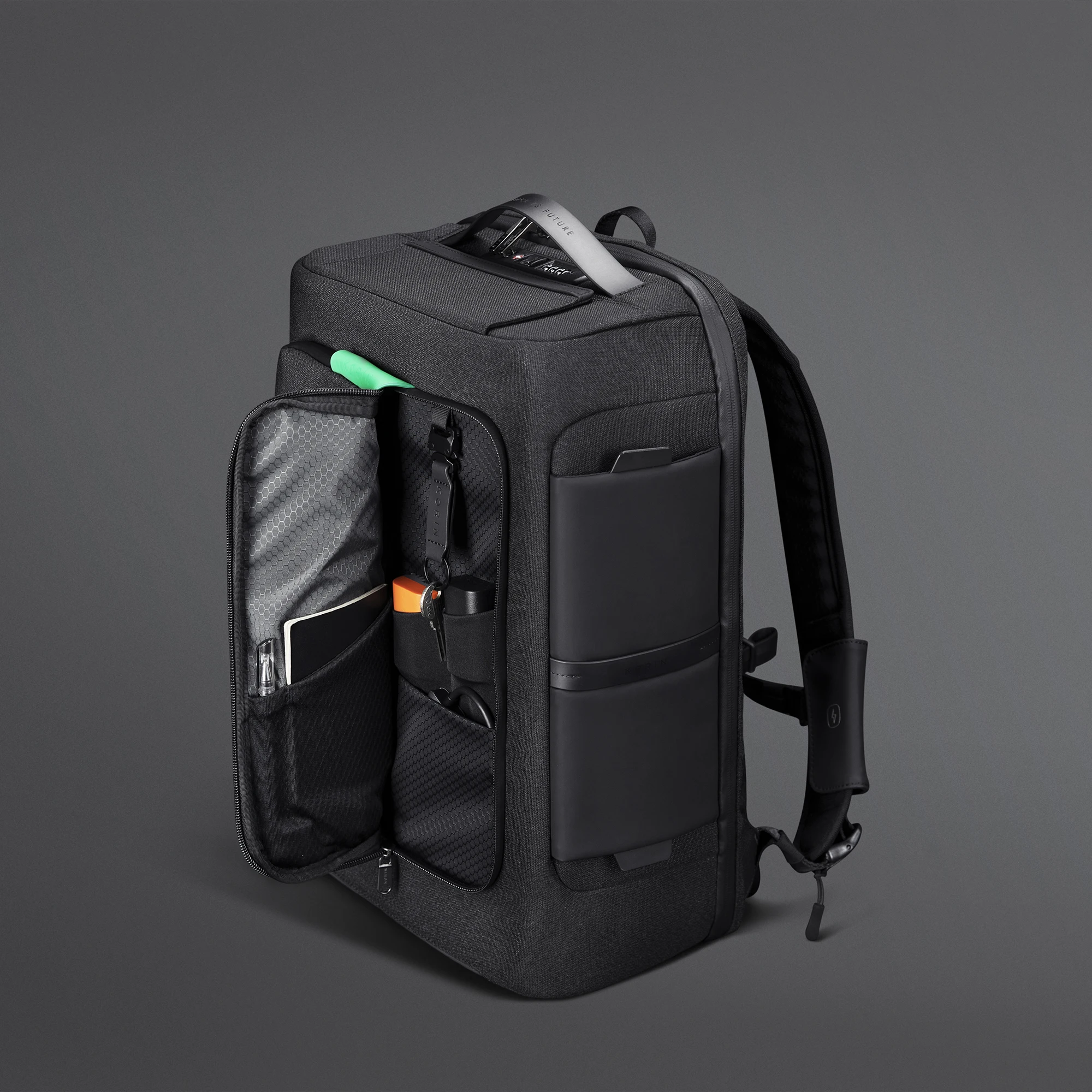 Korin HubPack 33 盗難防止アンチカットバックパック男性女性 16