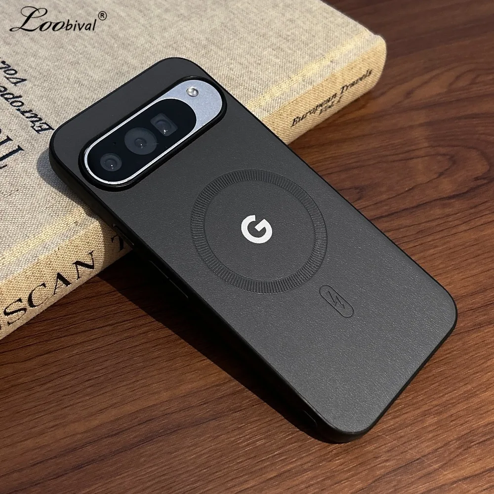 MagSafe Leather Matte Magnetic Wireless Charging Ultra Slim Phone Case