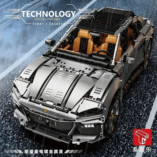 

Technical MOC T5041 Sport Speed SUV Racing Car Off-Road Roadster Model 3456PCS Building Blocks Brick Toys for Adult Kids Gift