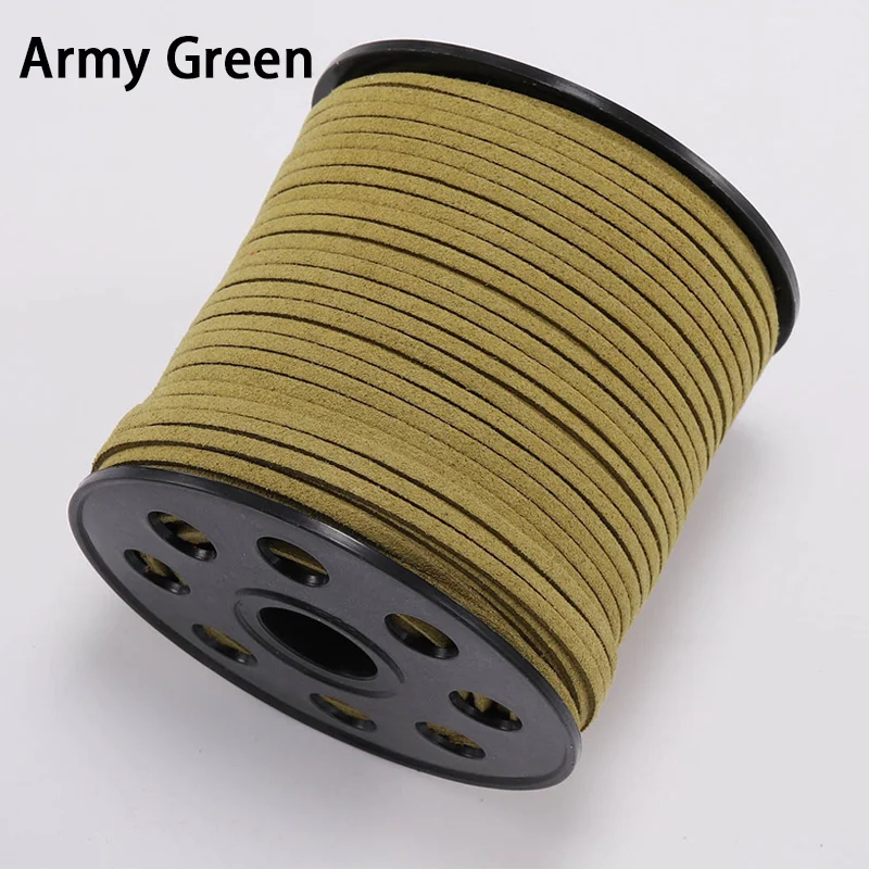 3 Pcs Cordon En Cuir Véritable, Cordon Bracelet Avec 150 Anneaux