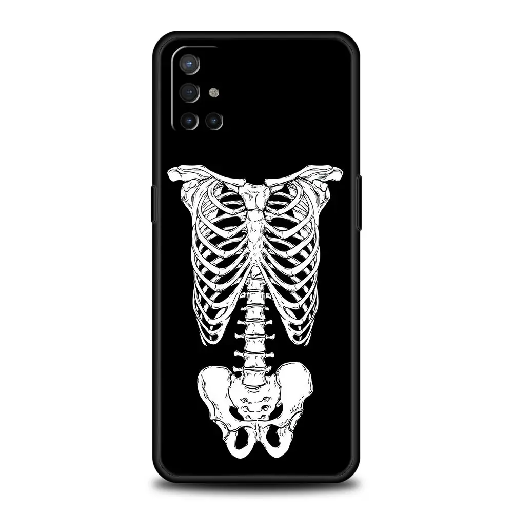 Vivid Pink & Purple Skull Design Phone Case - Durable Soft Cover