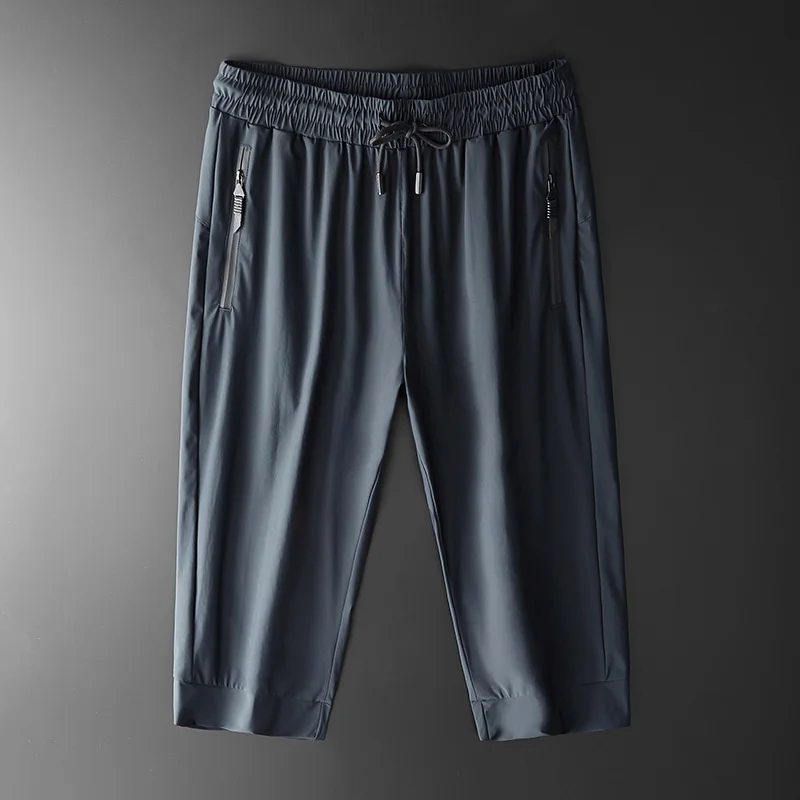 Cropped Pants-blue