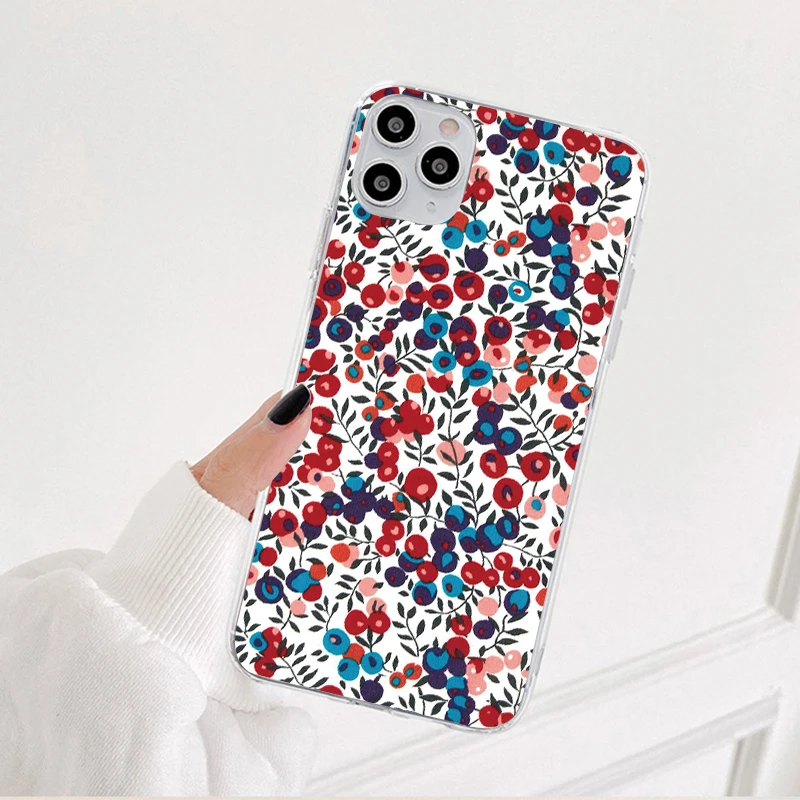 Luxury Flower Phone Case For Xiaomi Redmi Mi Note 8T 8 7 9 9S 9T 10 10S 10T 11 11T Pro Max Lite 12 Poco X3 M3 F3 9C NFC TPU Capa glass flip cover