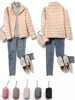 Women Short Slim Fit Puffer Jackets 2023 New Arrivals Spring Female Ultra Lightweight Packable Warm Coat Portable Outwear Coats 6