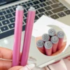 Flower Pattern Nail Art Stamp Pen Nails Template Set Handicraft Nail Art Decoration Flower Nails Graffiti Stamp Pen Dotting Tool 6