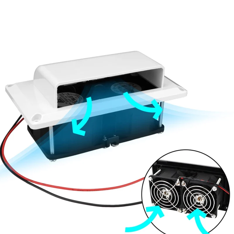 TYTXRV DC12V 13.2W RV Side Air Vent Ventilation Exhaust Fan For Camper Trailer Boat Marine Yacht RV Ventilation Fan