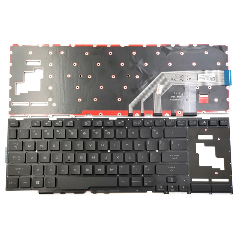 

Новинка, клавиатура для ноутбука Asus ROG, материнская доставка, серия GZ700, подсветка США, без рамки