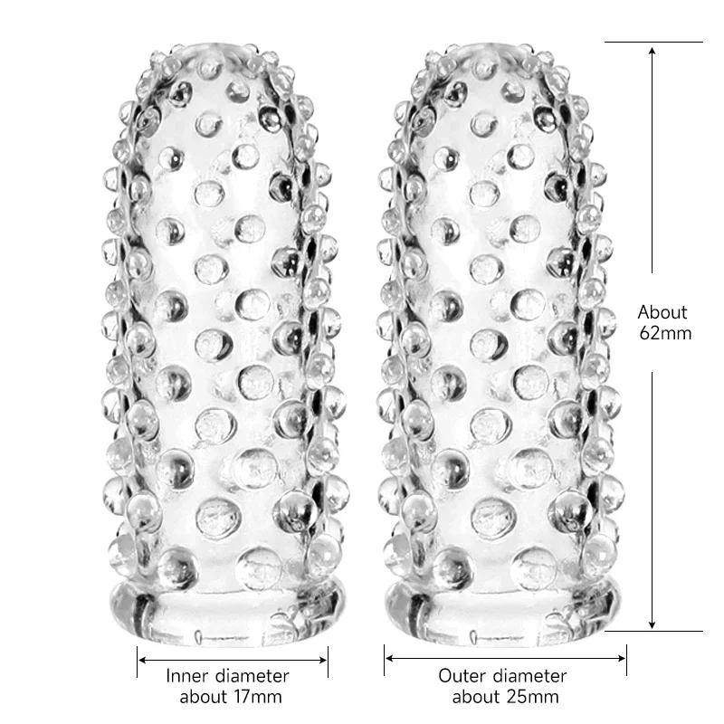 Finger Sleeve Vibrator Female Masturbator Silicone Adult Clit Stimulate Erotic Exotic Accessories Sex For Women Lesbian Toys
