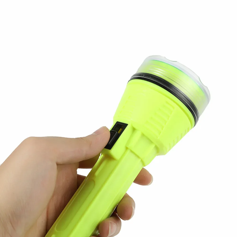 Description Picture 3 of item1 Pc Diving Flashlight Scuba Dive Light High Lumen Underwater Flashlights Submersible Lights Dive Torch for Diving
