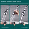 Kitchen Faucet Aerator 3 Modes Bathroom Anti-splash Tap Extender Adapter Faucet Washbasin Sprayer Saving Water Tap Filter Nozzle 2