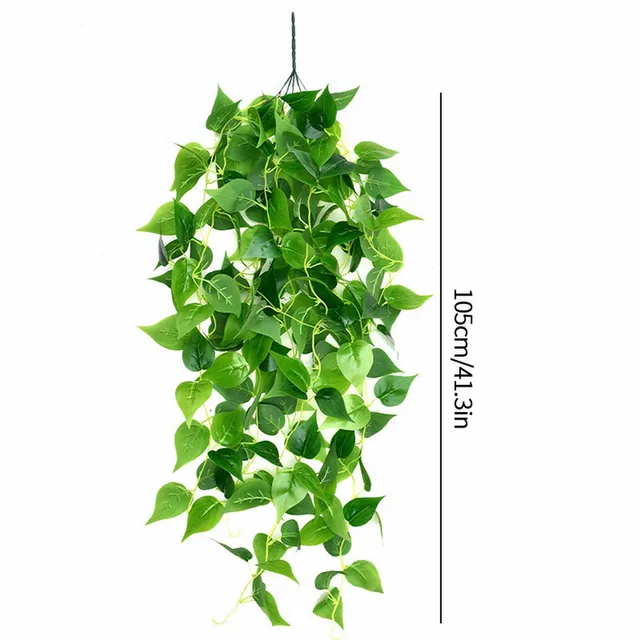 2 Csomag Mesterséges Növények Szőlő Növényzet Rattan Függő Virágokhoz Daisy Virágok Szárakkal - Image 4