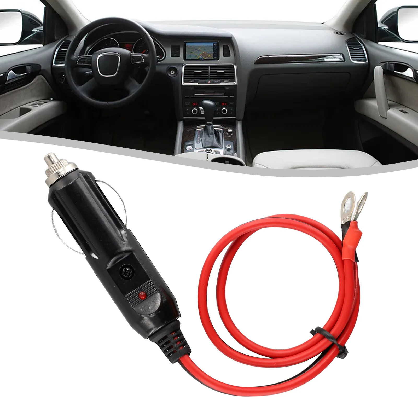 

High Quality Wire Plug Supply Cord 1 Piece Accessories Replacement Wire Lighter Plug 12-Volt Portable Appliances