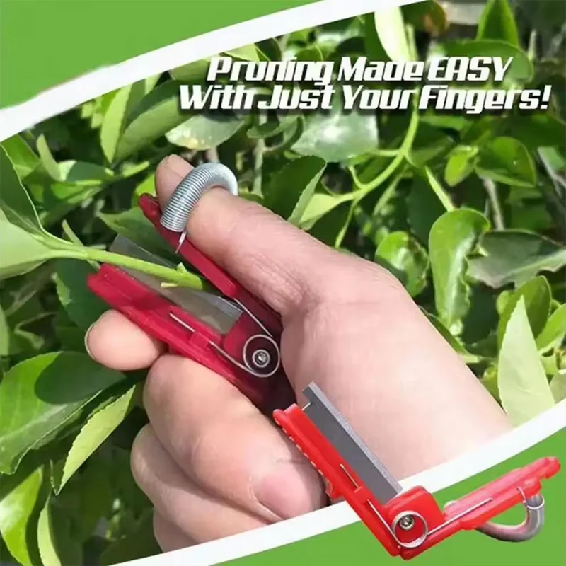 Thumb Picking Knife Gardening Finger Plant Fruit Vegetable Picking Knives Separator Pruning And Leaf Cutting Small Scissors