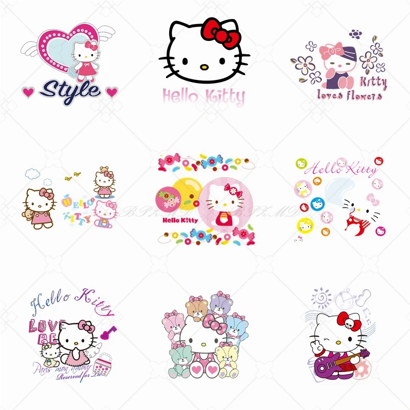 Personalized hello kitty patches for clothes wholesale,hello kitty patches  for clothes manufacturers 