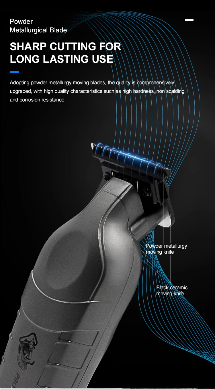 Description Picture 6 of itemProfessional Barber 0mm Zero Gapped Carving Cutting Machine Hair Trimmer Clipper Electric hair clipper Household and barber shop