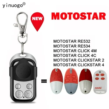 100% 클론 모토스타 RE532 RE534 클릭 4M 4C 클릭스타 2 4 차고 문짝 리모컨 433.92MHz 고정 코드 차고 문짝 오프너