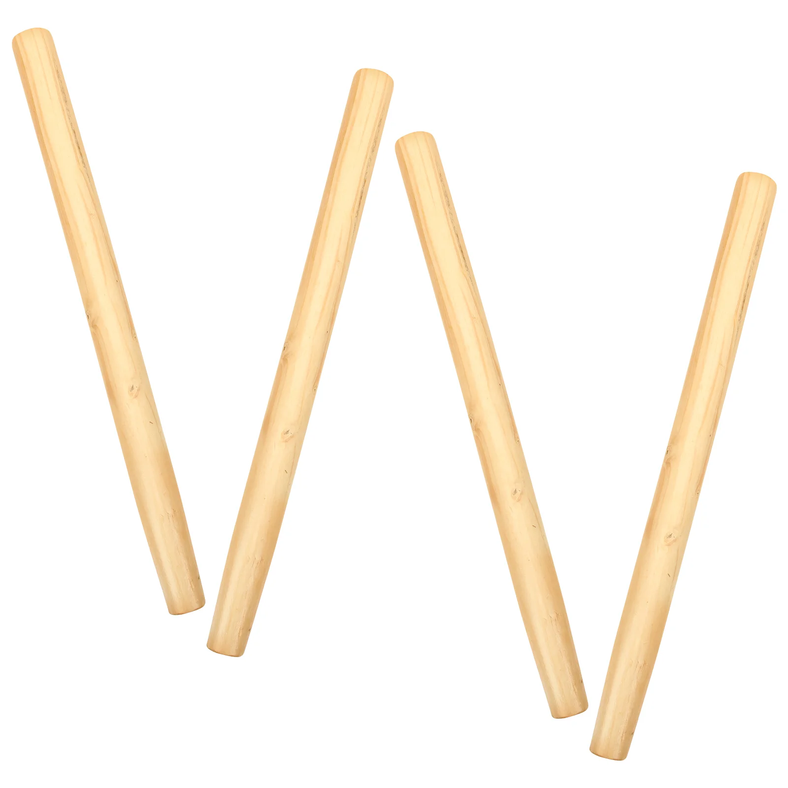 4pcs Handle Replacement Wood Handle Chopping Hand Grip Part hoe handle farm tool hardwood handle 3