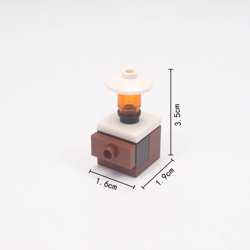 DIY MOC Bausteinmodelle Etagenbetten Einzelbetten Mutter Kind Betten Mini Computer Schreibtische Möbel Kombination Ornamente – Detail 12