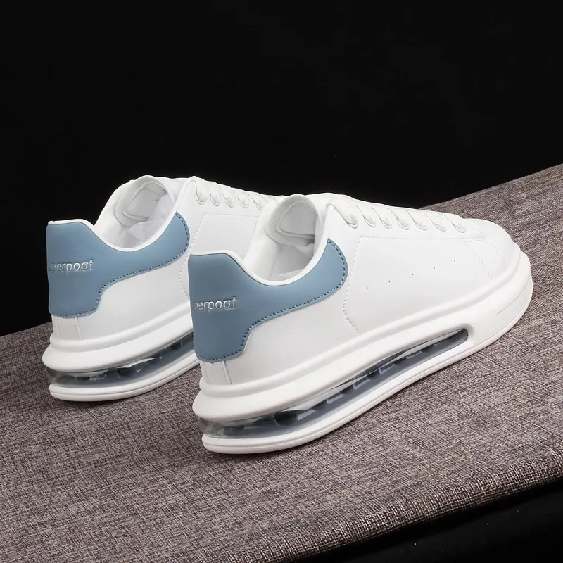 Branded air-cushion white shoes for men breathable versatile sports and casual shoes fashionable couple tennis shoes tennis shoes men sport shoes