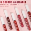 Waterproof Long Lasting Matte Lip Gloss Non Stick Cup Liquid lipstick 5
