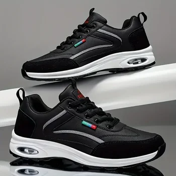 العصرية الرجال الارتفاع الداخلي زيادة احذية الجري المضادة للانزلاق المطاط تسولي حذاء كاجوال طوال اليوم الراحة الصالة الرياضية العمل الرجال أحذية رياضية