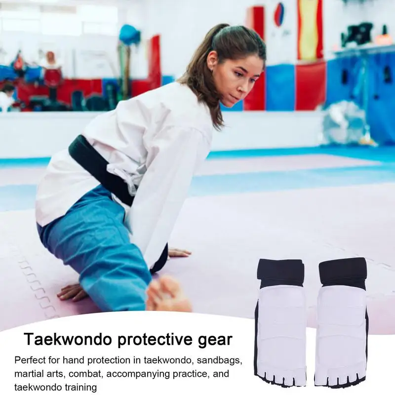 Taekwondo Gloves Karate Sparring Gear Hand Foot Protector Boxing Gloves Hand Foot Protector MMA Taekwondo Adult Kids