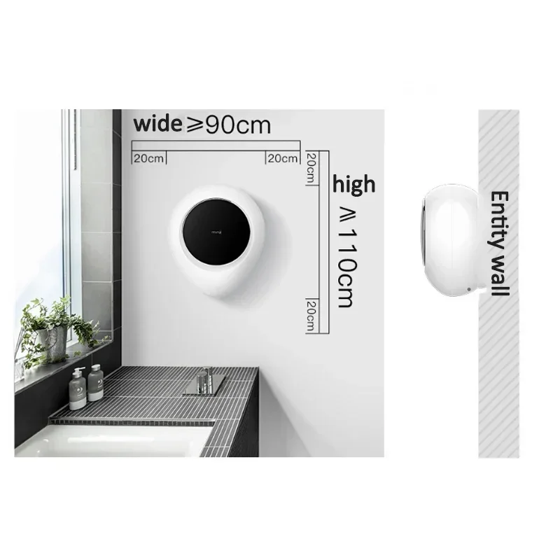 Baby Special Washing Machine Automatic Sterilization drum washing machine wall-mounted 5