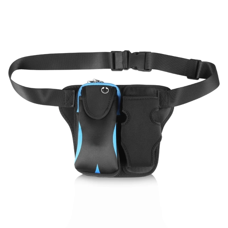 

Waist Bag Fitness Workout Belt Sport Waist Pack for Women Men Adjustable Bag LX9A